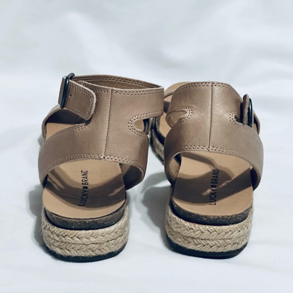 Lucky Brand Garston Women's Leather Sandals - Picture 3 of 11